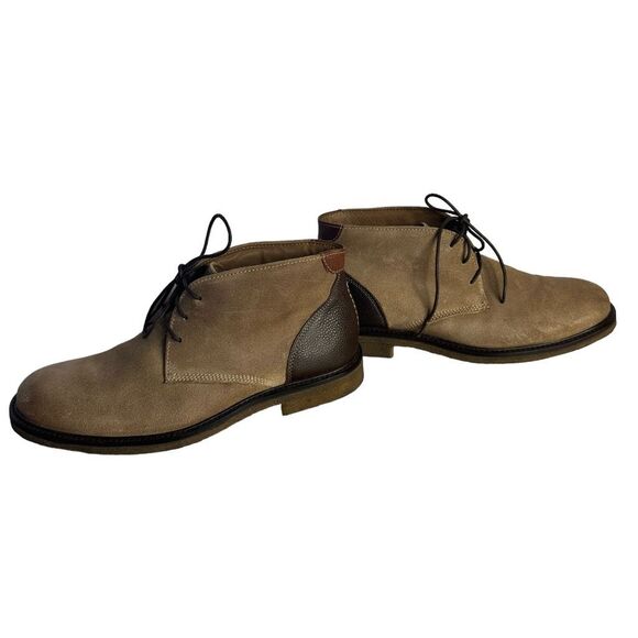 Johnston & Murphy Copeland Chukka Leather Lace Up Boot Shoe Size 8.5 Men's Suede - Picture 3 of 9